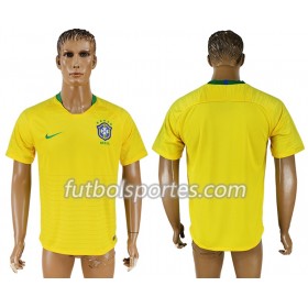 Camisetas Brasil Primera Equipacion Mundial 2018