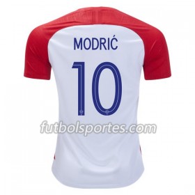Camisetas Croacia Luka Modric 10 Primera Equipacion Mundial 2018
