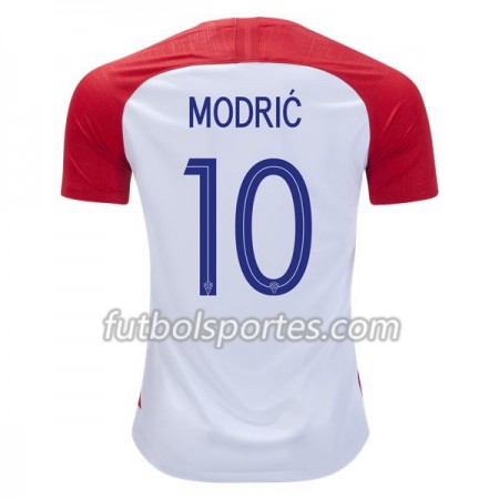 Camisetas Croacia Luka Modric 10 Primera Equipacion Mundial 2018