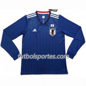 Camisetas Japón Primera Equipacion Mundial 2018 Manga Larga