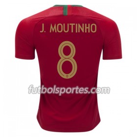 Camisetas Portugal Joao Moutinho 8 Primera Equipacion Mundial 2018