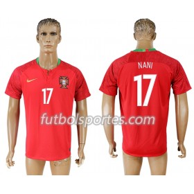 Camisetas Portugal Nani 17 Primera Equipacion Mundial 2018