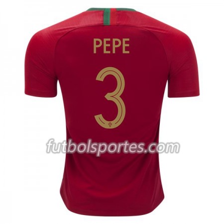 Camisetas Portugal Pepe 3 Primera Equipacion Mundial 2018