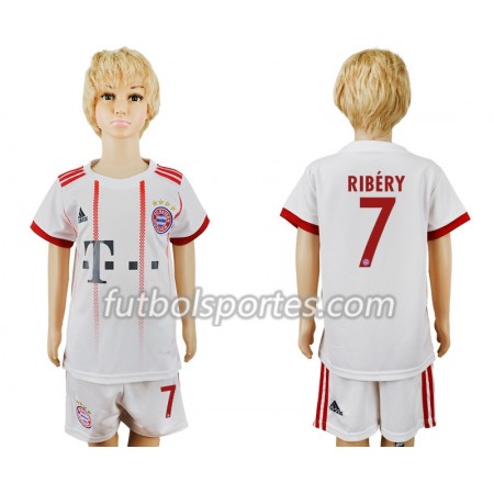 Camisetas Bayern de Múnich Franck Ribery 7 Niño Tercera Equipacion 2018