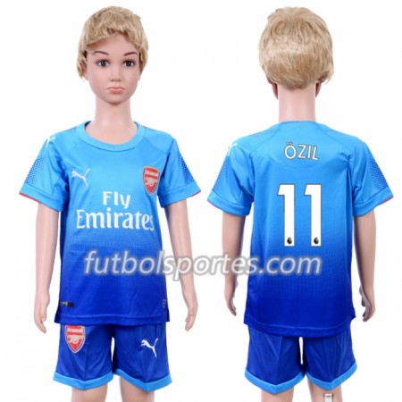 Camisetas Arsenal Mesut Ozil 11 Niño Segunda Equipacion 2018