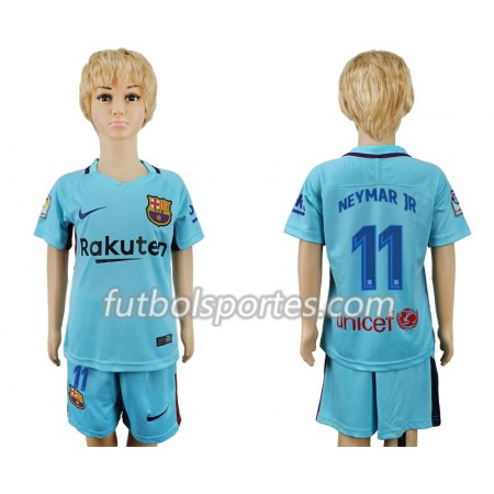 Camisetas FC Barcelona Neymar Jr 11 Niño Segunda Equipacion 2017/2018