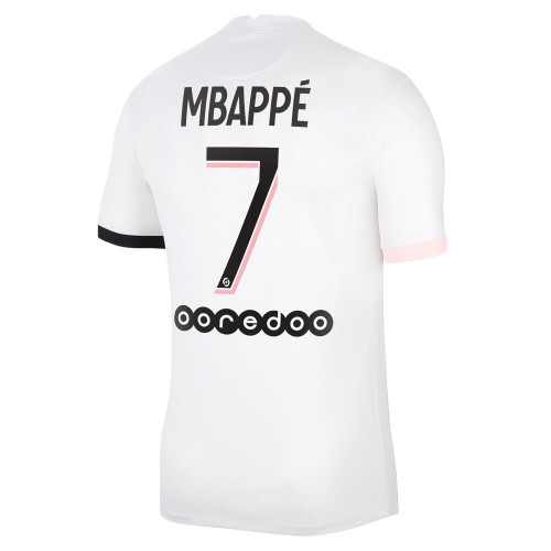 Camisetas Paris Saint Germain Kylian Mbappé 7 Segunda Equipacion 2021/2022