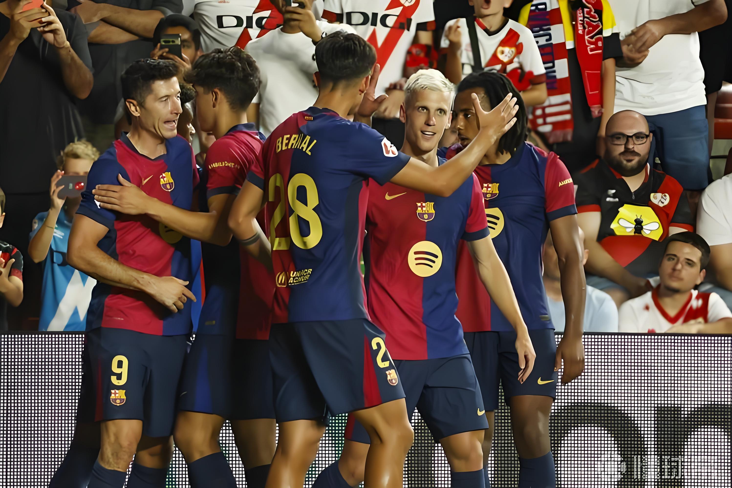 El FC Barcelona y el Borussia Dortmund están a punto de empezar