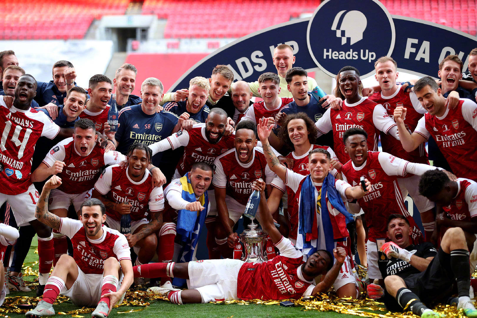La victoria del Arsenal desata la euforia en la ciudad